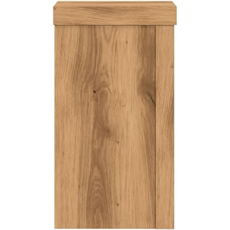 vidaXL Pflanzenständer 2er Set, Artisan-Eiche, stabiler Holzwerkstoff, 10x10x18 cm – Bild 6