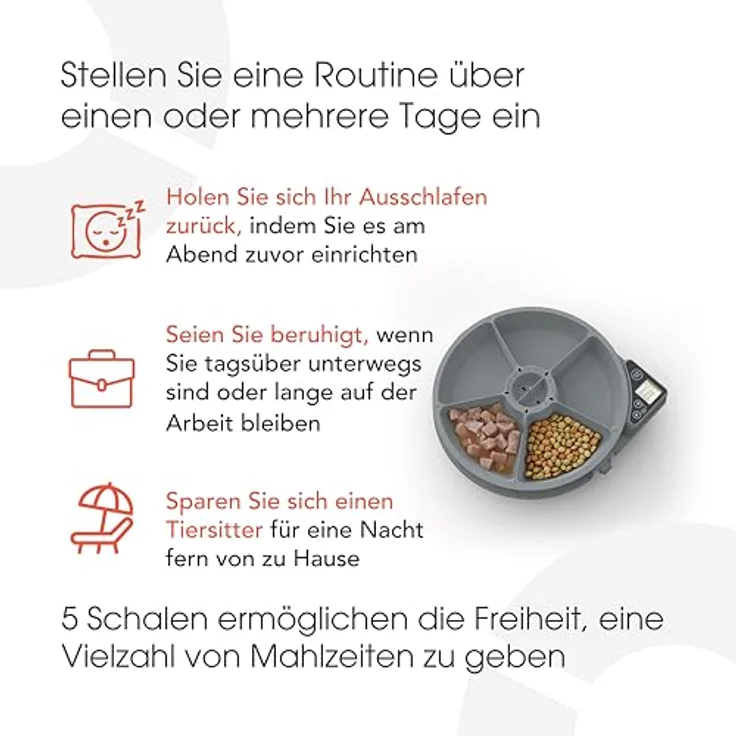 Cat Mate Futterautomat C500, Futternapf – Bild 3