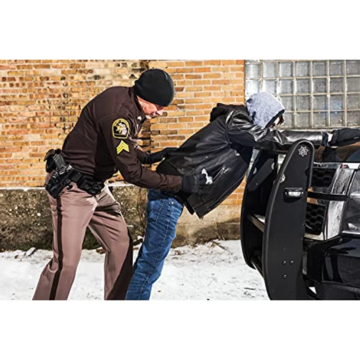 HexArmor PointGuard Ultra 4045, Arbeitshandschuh aus Baumwolle und Nylon, Nadelstichschutz Level 3, Größe 9, mit Knöchelpolster und Silikonmuster für besseren Grip, schwarz – Bild 5