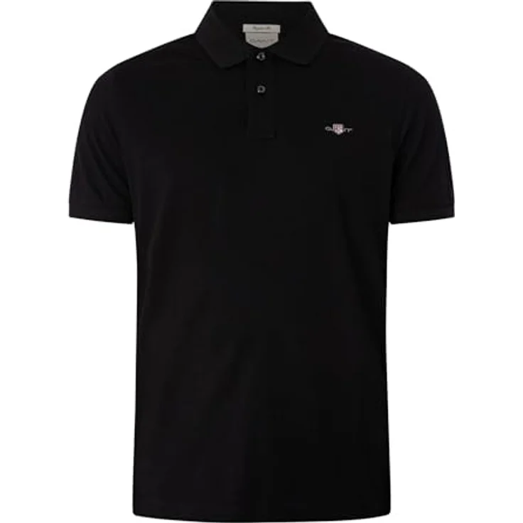 Gant Poloshirt, Regular Fit mit Grafischer GANT-Stickerei, Blau – Bild 5