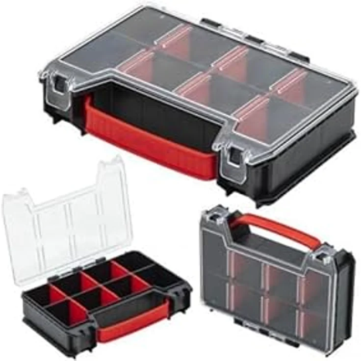 QBRICK System Werkzeugkoffer Qbrick System PRO Organizer Multi 257 x 182 x 65 mm 1,7 l stapelbar IP – Bild 2