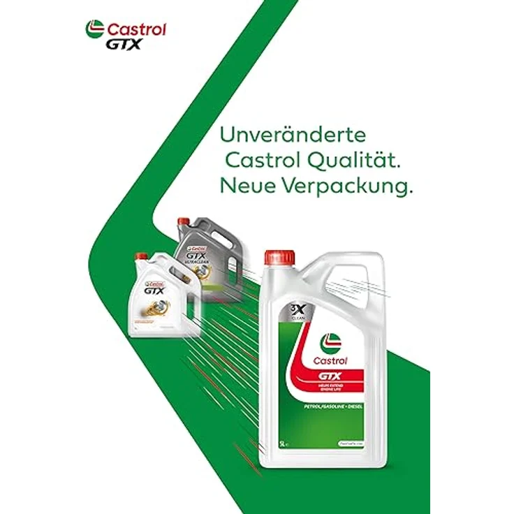 Castrol GTX 5W-40 A3-B4, PKW Motoröl auf Synthesebasis, 5L, hohe Motorensauberkeit und Oxidationsstabilität – Bild 5