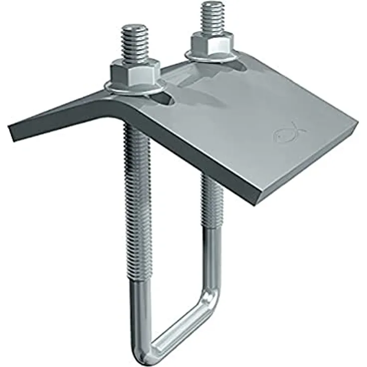 Fischer Trägerklammer TKR 31, Stahl mit M6 Gewinde, 25 Stück, max. Last 2,8 kN, galvanisch verzinkt