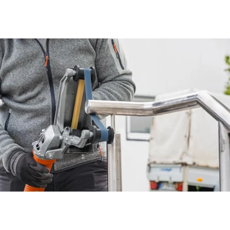 Fein Rohrschleifer RS 17-70E, stufenlos regelbar, optimale Schnittgeschwindigkeit, für Edelstahl-Schleifen und -Polieren – Bild 3