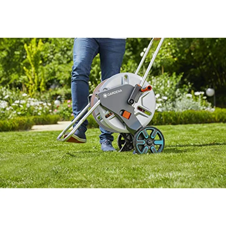 GARDENA Schlauchwagen Set 18542 2AquaRoll M Metal – Bild 4