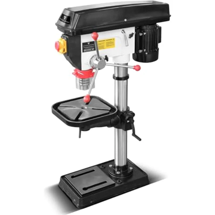 STAHLWERK Säulenbohrmaschine BD-550 ST, 550 W, Bohrdurchmesser Ø 3-16 mm, 200-2.800 U/min, präziser Bohrtisch, stabiler Metallfuß – Bild 1