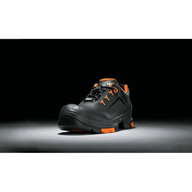 Uvex 2 Sicherheits-Halbschuh Gr. 36 W11 S3L ESD, schwarz/orange, atmungsaktives Obermaterial mit metallfreier Zehenschutzkappe und hoher Flexibilität – Bild 9