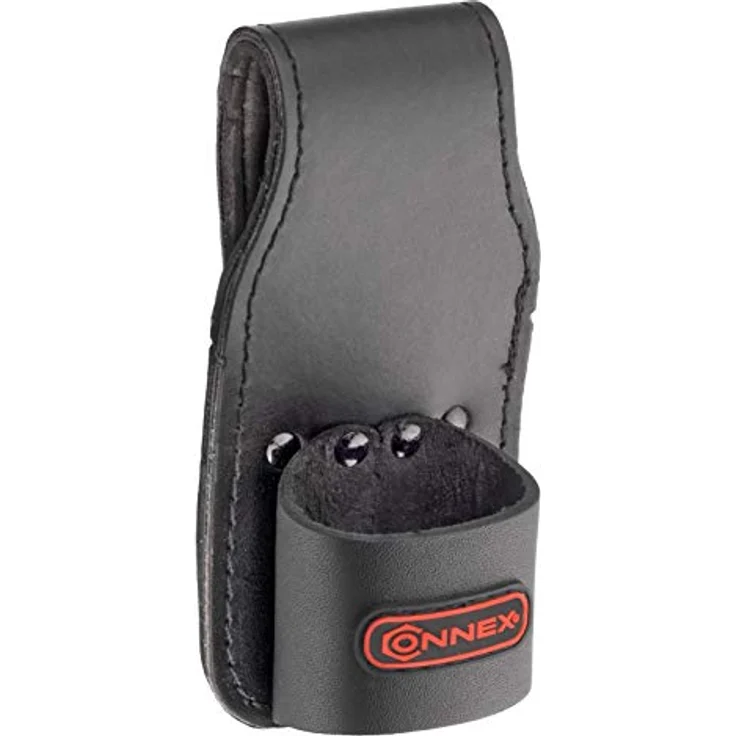 Connex COX610805 Hammerhalter m. 1 Schlaufe, Leder, Schwarz – Bild 2