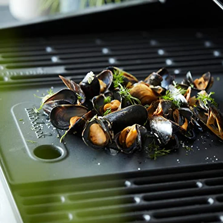 Barbecook Grillplatte, Gusseisen, für Barbecook Brahma, rechteckig, 42 x 24 cm – Bild 4