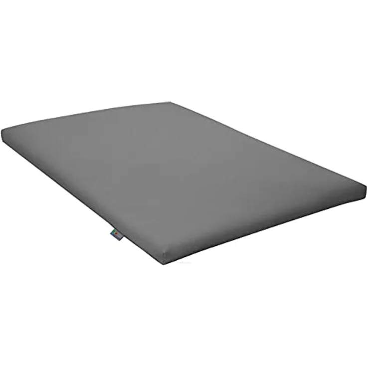 FORTISLINE Hundematte Hundebett Capri (M - 80cm x 60cm, Grau)