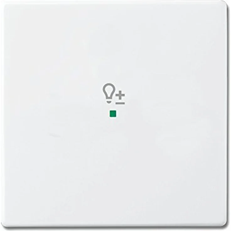 Busch-Jaeger 6220 – 0 Steckdosenabdeckungen, thermoplastisch, für KNX und Free @ Home, weiß – Bild 1