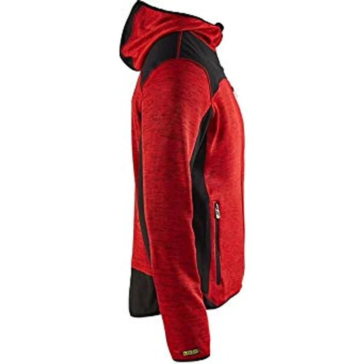 Blakläder 4930, Arbeitsjacke Kapuzenjacke Strick Softshell, mit gefütterter Kapuze und Taschen mit Reißverschluss, Größe S – Bild 3