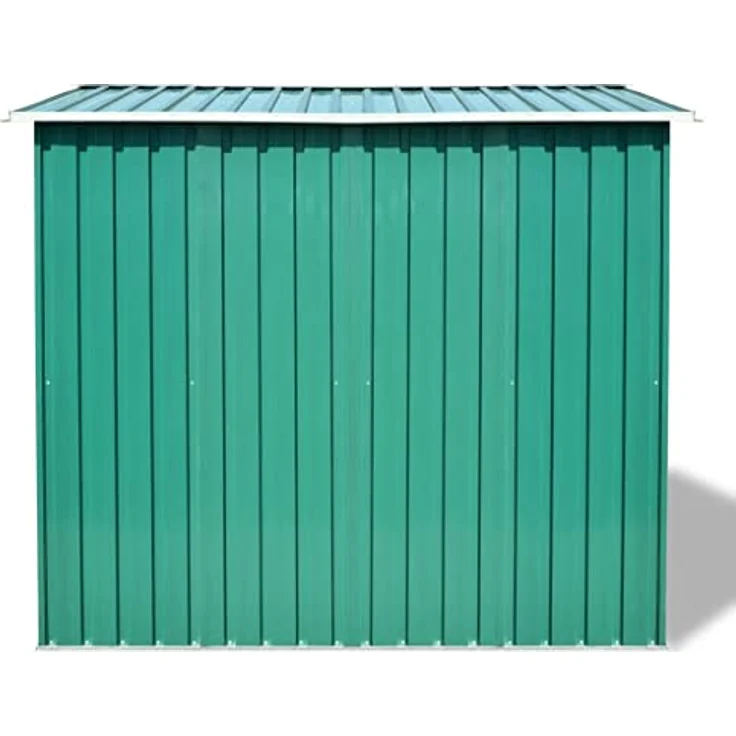vidaXL Gerätehaus Metall 257x205x178cm Schuppen Gartenhaus Geräteschuppen – Bild 3