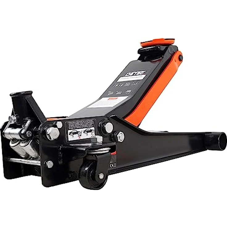 DeTec. 3 Tonnen Rangier-Wagenheber Quick Lift orange WK3000020004 – Bild 3