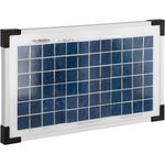 Kerbl Solarmodul Kerbl 375156, 15 W mit Edelstahlhalterung, für A 1200, 37,5 cm x 37,0 cm x 2 cm, inkl. Laderegler, schwarz