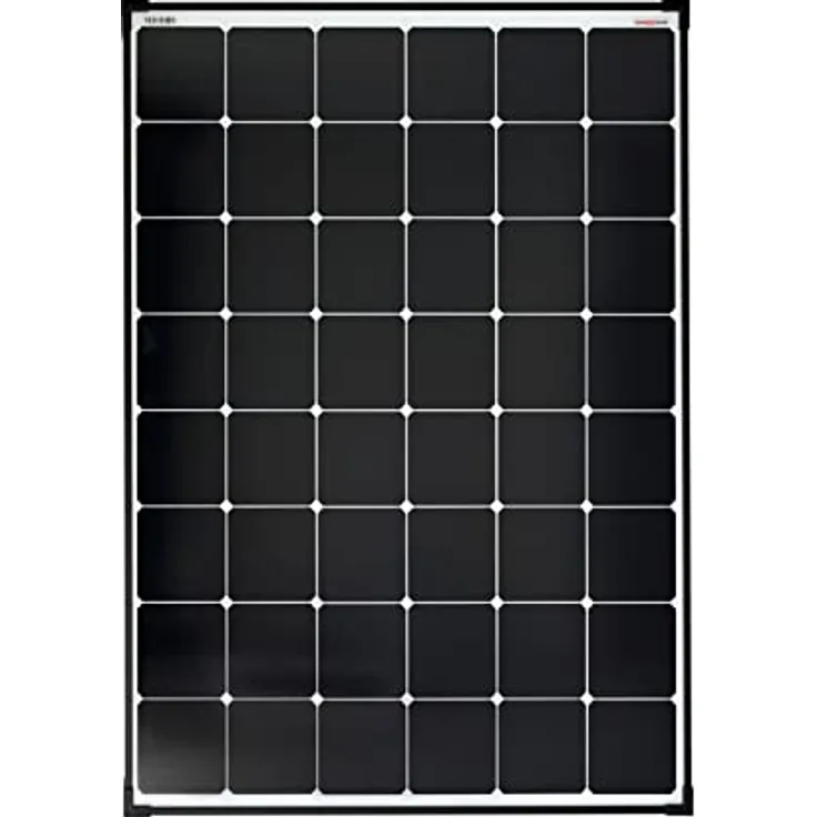 enjoy solar Solarmodul SunPower® Ultra-Effizienz 12V/180W, A-Grad Monokristalline Solarzellen, ideal für Wohnmobile & Boote, IP68 Anschluss, gehärtetes ESG-Glas