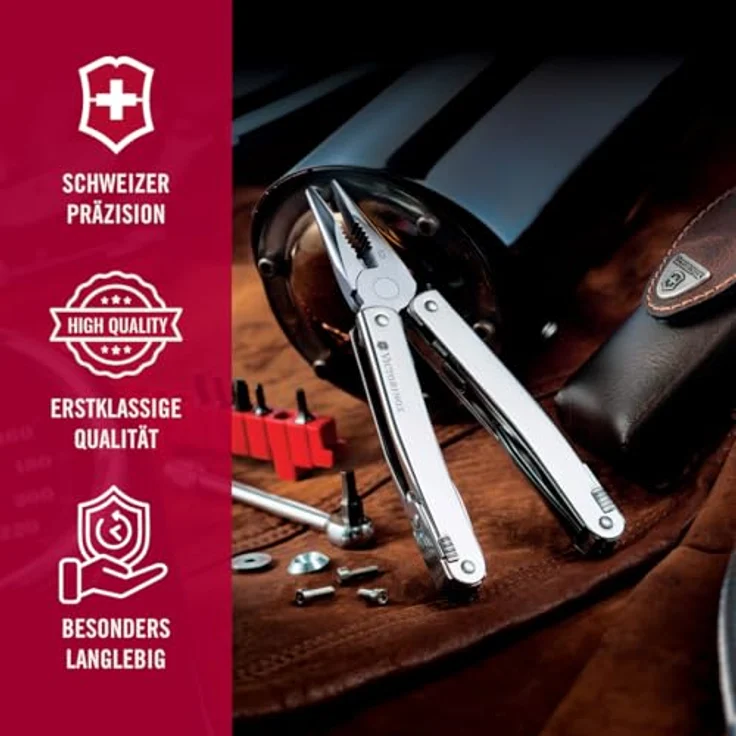 Victorinox SwissTool Spirit X Plus in Leder-Etui (3.0235.L) – Bild 9