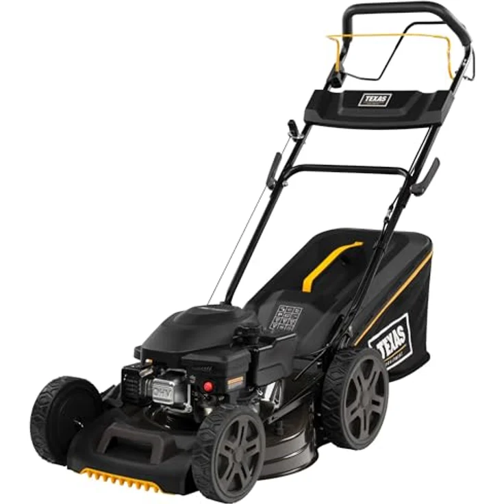 Texas TPL 560TR/W, Benzin-Rasenmäher mit 56 cm Schnittbreite, 224 ccm Motor, 4-in-1 Funktion, Selbstantrieb, 65L Fangkorb, Waschdüse – Bild 3
