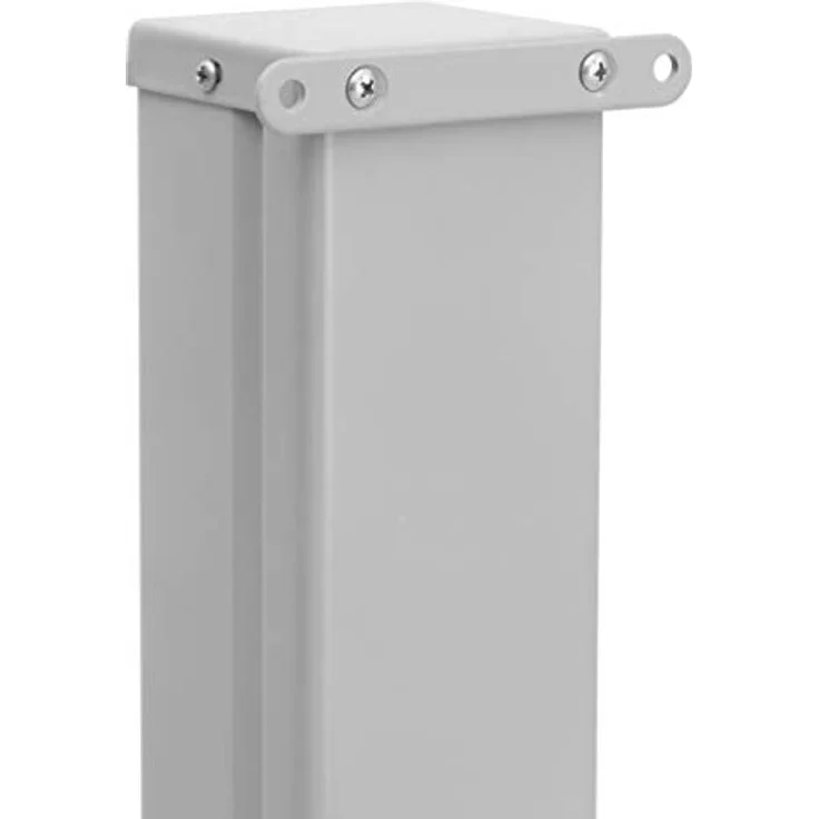 vidaXL Seitenmarkise Ausziehbar Sonnenschutz Sichtschutz Windschutz Seitenrollo 120x500cm Grau – Bild 3