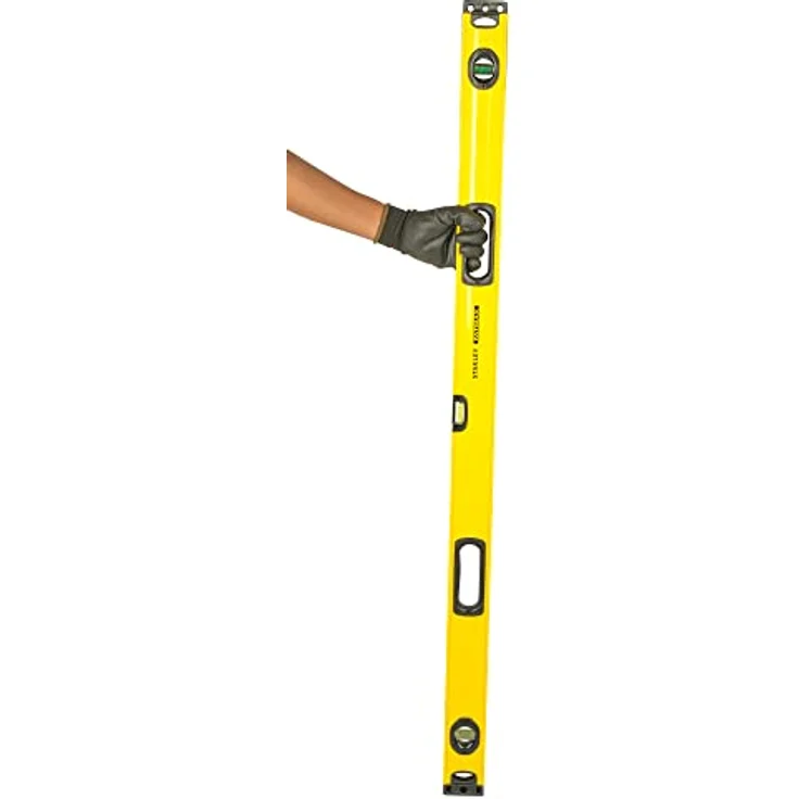 Stanley FatMax Wasserwaage II (120 cm Länge, horizontale Libelle, vertikale Libellen, Aluminiumkorpus) 1-43-548 – Bild 9