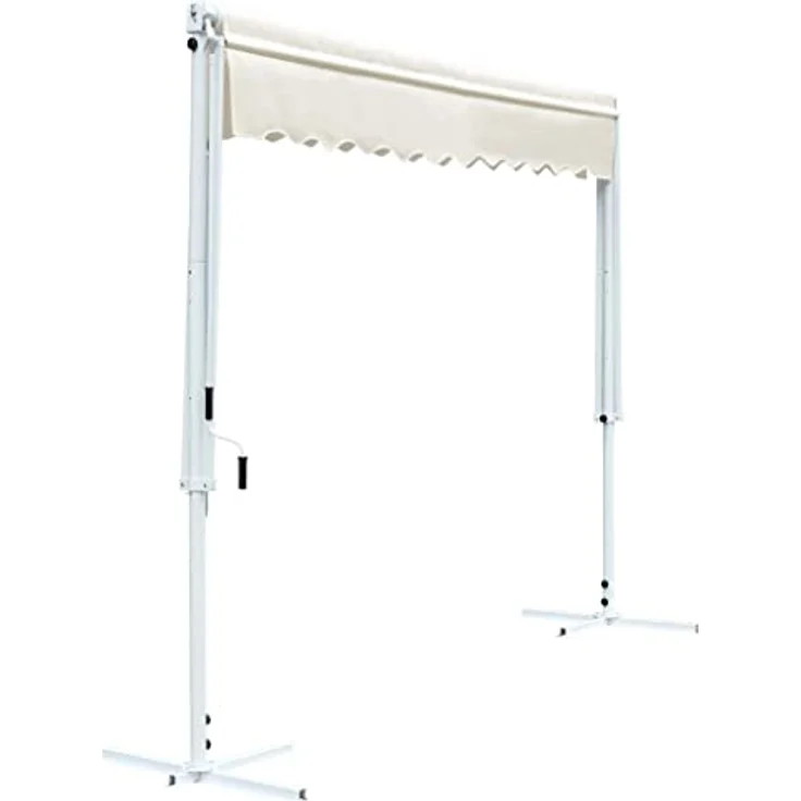 vidaXL Freistehende Markise 3x3 m Creme – Bild 4