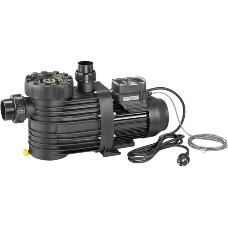 Speck Pumpen Filterpumpe Speck BADU ECO TOUCH PRO II, Frequenzgesteuerte Schwimmbadpumpe, 27 m³/h, blau