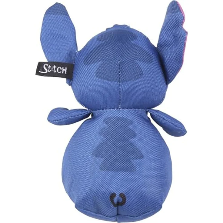 Cerda Disney Stitch Hundespielzeug Ball, robustes Beißspielzeug aus Polyester für gesunde Zähne und Kauvergnügen – Bild 3
