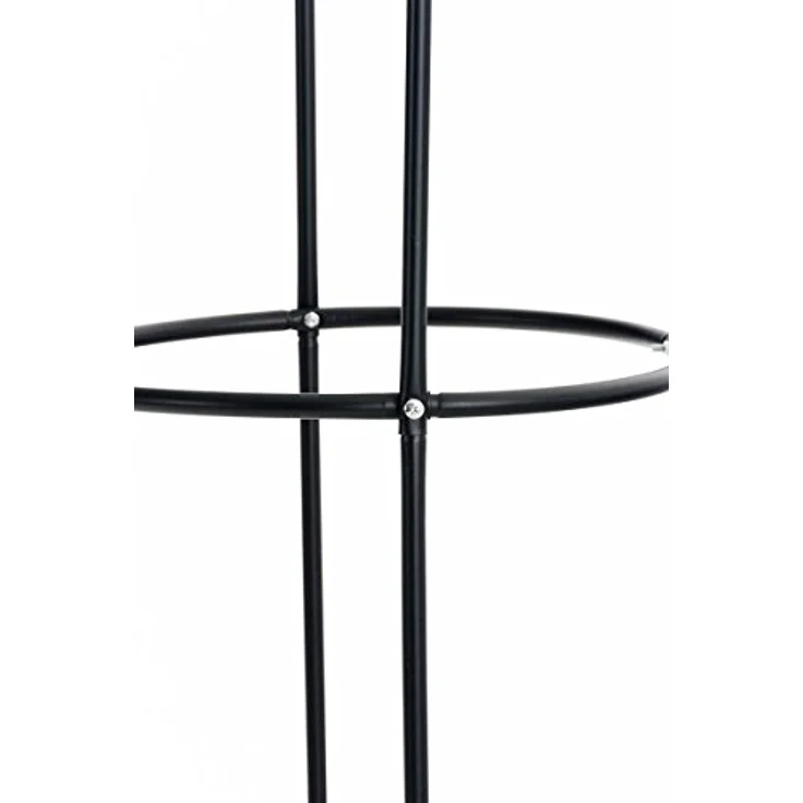 CLP Rosensäule Romantika V2 aus Metall | Witterungsbeständige freistehende Ranksäule | Durchmesser: 38 cm | Höhe: 190 cm, Farbe:schwarz, Größe:2er Set – Bild 4