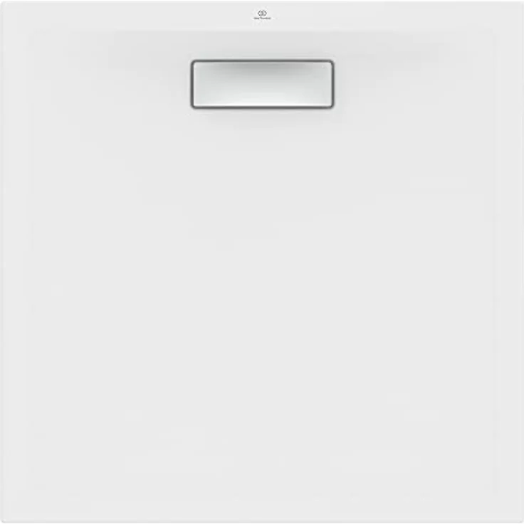 Ideal Standard Ultra Flat New, Duschwanne extraflach 80 cm x 80 cm, weiß, aus pflegeleichtem Sanitär-Acryl, für bodenebenen oder Halbeinbau – Bild 2