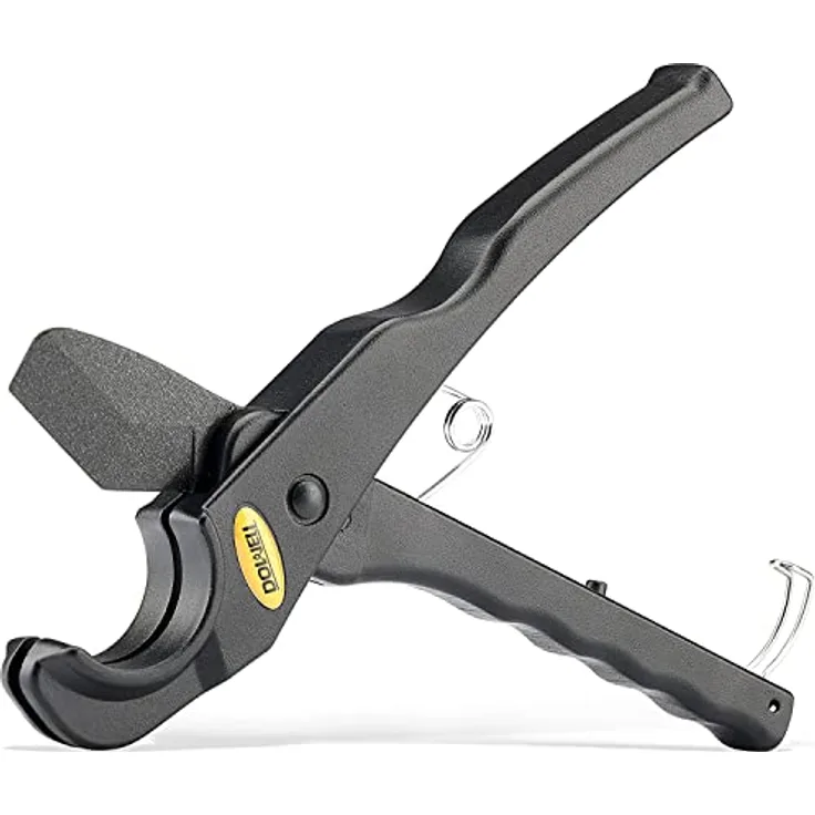 Profi Rohrschneider Rohrschere Kunstoffrohrschneider Schlauch Schneidzange von PVC/PE/PU/PP/PEX/PPR/PPE (63 mm)