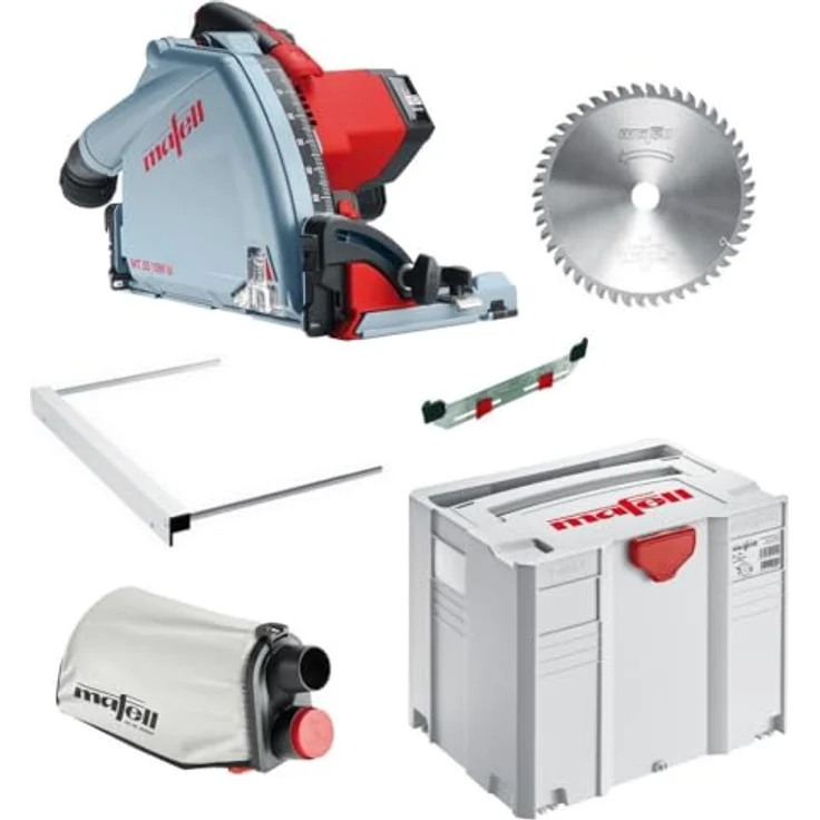 Mafell Akku-Tauchsäge MT 55 18 M bl PURE, präzise Schnitte mit Vorritzfunktion, T-MAX Transportbox, ohne Akku – Bild 1