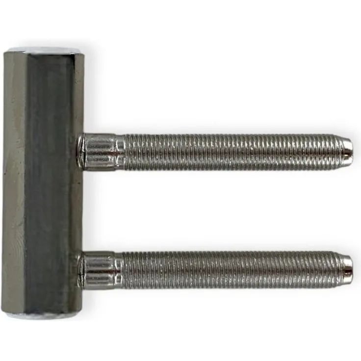 Simonswerk Variant-Rahmenteil V 4400 WF, vernickelt, DIN links und rechts verwendbar, für gefälzte und ungefälzte Türen, 1 St.