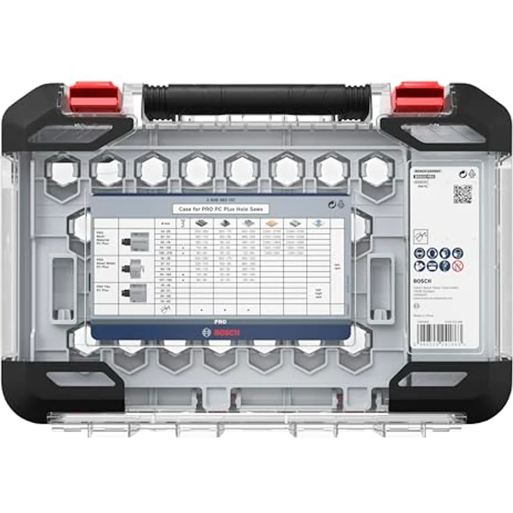 Bosch PRO Empty Case für Power Change Plus Lochsäge-Set, zur Aufbewahrung von Lochsägen – Bild 2