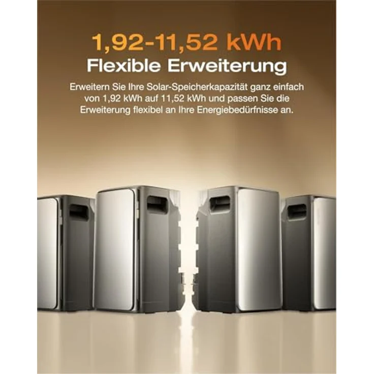 Solarway® Balkonkraftwerk 2000Wp / 800W mit 1,9kWh Speicher - Komplettset mit 500W Solarmodulen & EcoFlow Stream Ultra Speicher, für effiziente Energienutzung – Bild 8