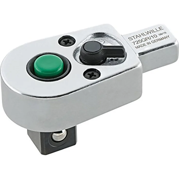 Stahlwille Drehmomentschlüssel Einsteck-Knarre QR 1/4", Schaftbreite 9 mm, Schaftlänge 12 mm