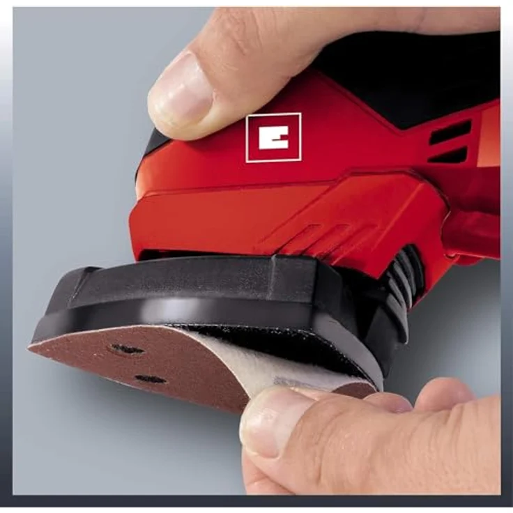 Einhell Deltaschleifer TC-DS 19 (190W, 20000 1-min Schwingzahl, ergonomischer Softgriff, Extreme Fix, Staubabsaugadapter, inkl. 3 Stück Schleifpapier) – Bild 6