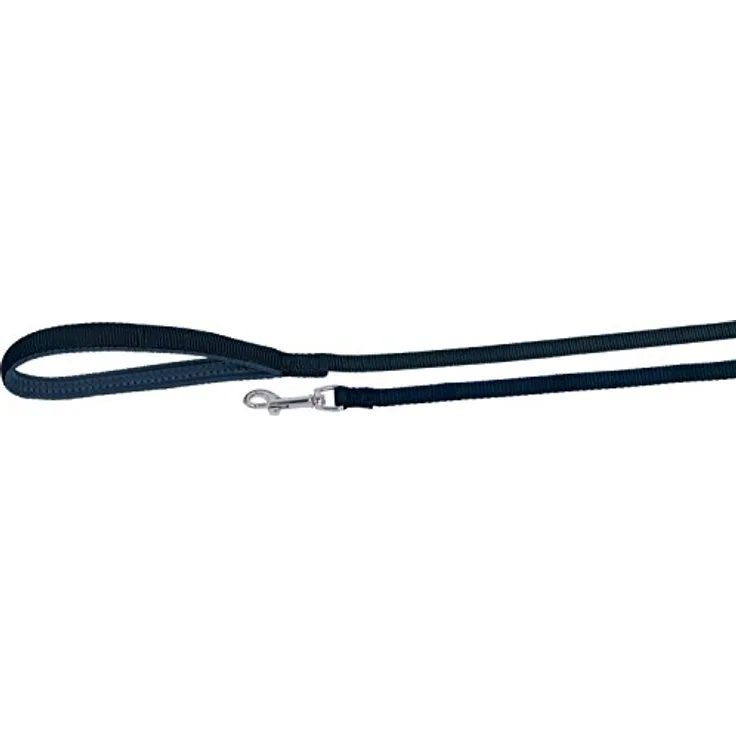 Nobby Schleppleine flach, schwarz L: 1500 cm, B: 15 mm, 1 Stück