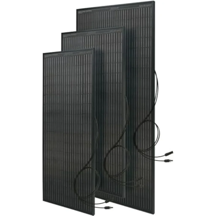 NLS Dual Air Solarmodul 200 W, monokristallines Hochleistungsmodul mit DUAL-Verschaltung und vorkonfiguriertem Anschlusskabel – Bild 1
