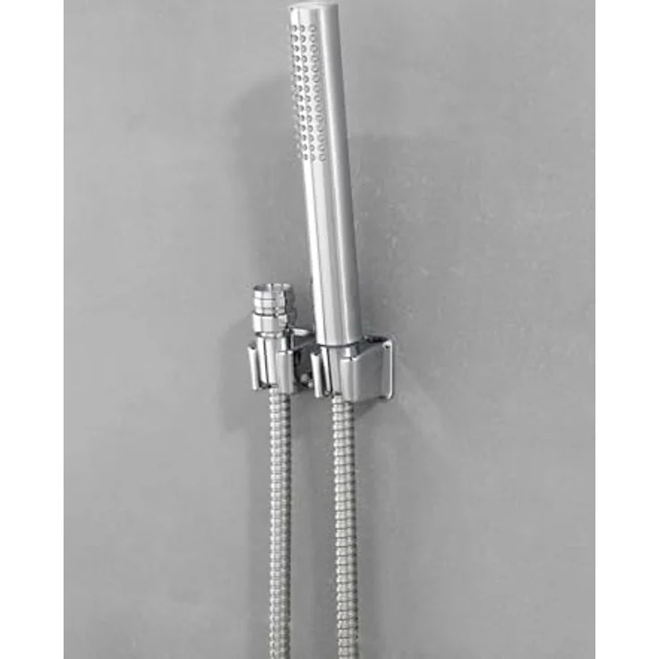 Wenko Duschbrause Waschbeckendusche, praktische Dusche mit 150 cm Edelstahl-Duschschlauch und Antikalk-Noppen, inklusive Easy-Clip-Gleitfunktion und DUO-Haken – Bild 7