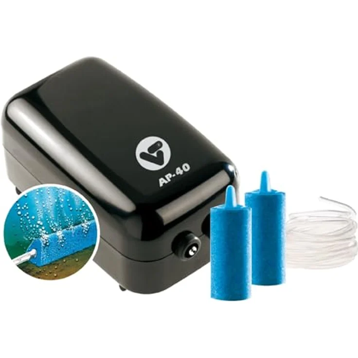 Velda Teichbelüftung Teichbelüfter Set AIR PUMP AP-10 VT 145050 – Bild 3