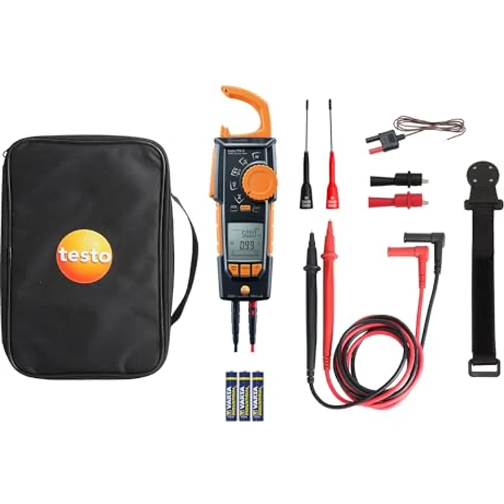 Testo 770-3, digitale Stromzange Multimeter CAT III 1000 V, CAT IV 600 V, True RMS, 6000 Counts – Bild 1
