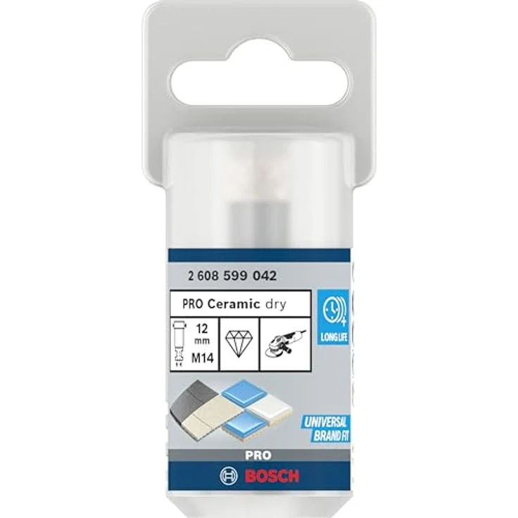 Bosch Accessories Dry Speed 2608599042, Diamant-Trockenbohrer 12 mm für Hartkeramik, hohe Lebensdauer – Bild 2