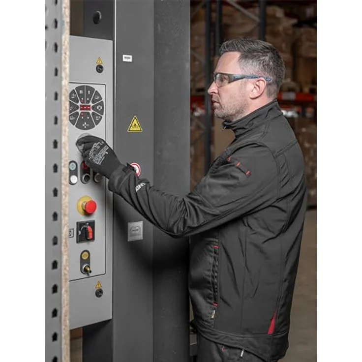 Uvex uvex9194175 i-works Schutzbrille, blau-klar – Bild 2