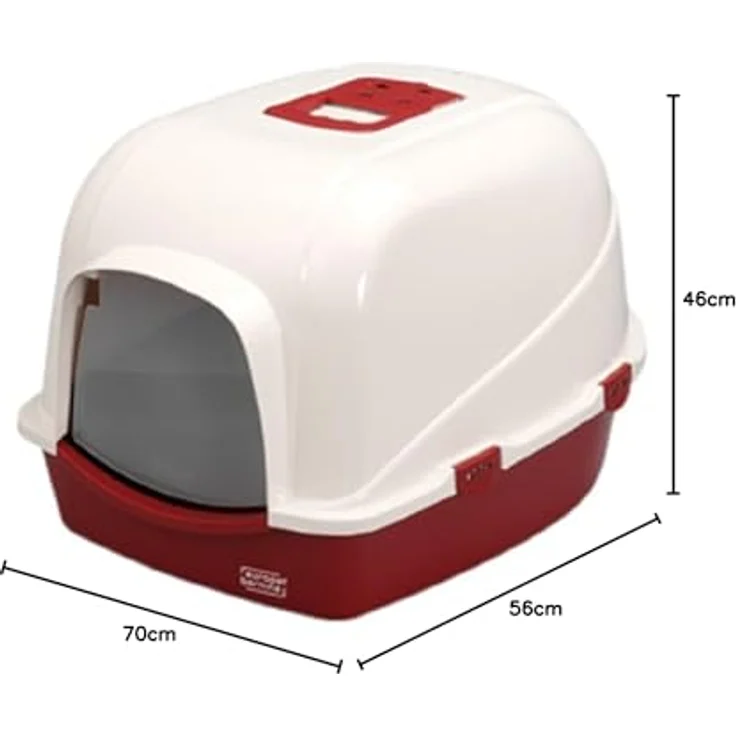 EBI Cat House Eclipse 70GT (Katzenklo geschlossen), Katzenklo – Bild 2