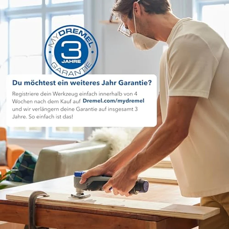 Dremel MM12V-S1 F013CM12JA, Akku-Multifunktionswerkzeug mit bürstenlosem Motor, ideal zum Schneiden, Schleifen und Schaben – Bild 9