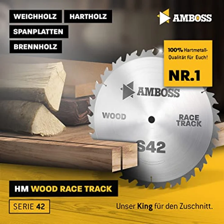 Amboss HM Kreissägeblatt - 700 x 4.2 x 30 Z=42 LWZ – Bild 6