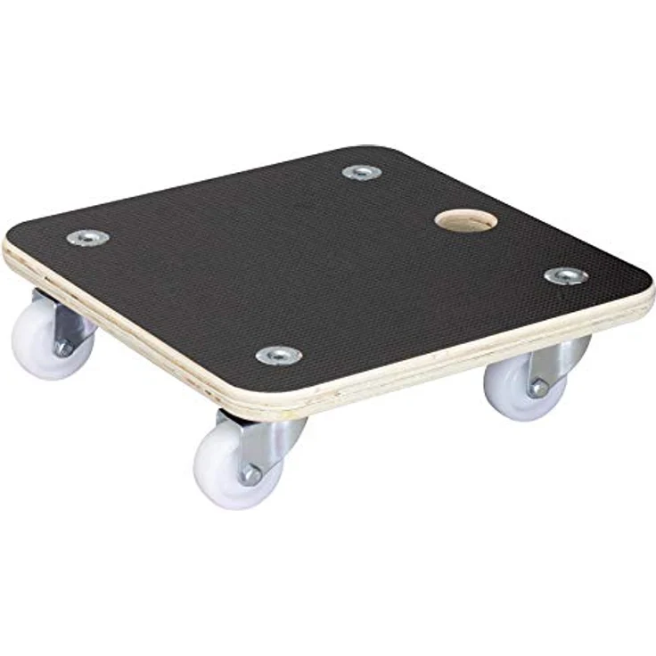 WAGNER Pflanzenroller Maxigrip 29 x 29 cm I Transporthilfe & Pflanzenroller für Außenbereich + Innenbereich I Transportroller aus Holz FSC-Zertifiziert I Tragkraft 200kg I Made in Germany ? 20135001 – Bild 2