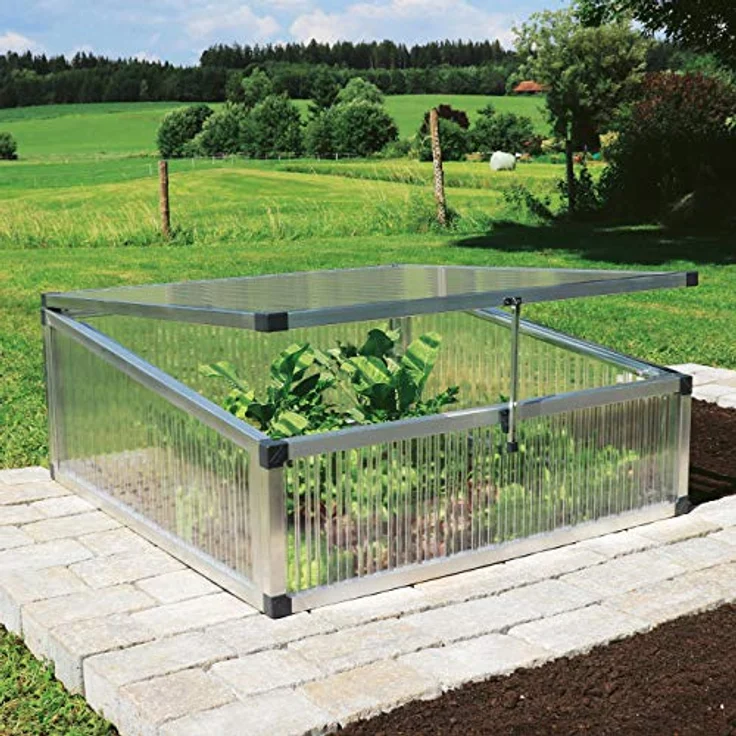 Beckmann FTHP Frühbeet Typ Allgäu Modell FTH mit 16 mm Polycarbonat Stegdreifachplatten – Bild 3