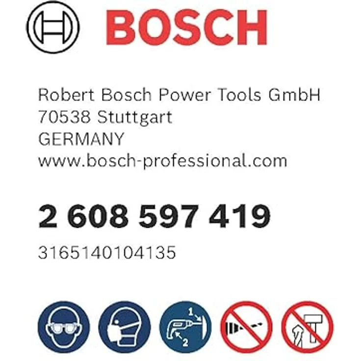 Bosch Pro Wood HSS Installationsbohrer, 28 x 100 x 600 mm, SDS Plus, langlebig und für mehrschichtige Materialien geeignet – Bild 8