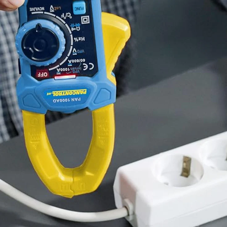 Pancontrol Multimeter PANCONTROL True-RMS Stromzange PAN 1000AD, Digitale Anzeige mit Farbdisplay und 1000 A Messbereich – Bild 3